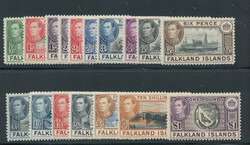 FALKLAND ISLANDS: Sc.#84-96 * CHOICE Set of 17, VF, LH!  Scott #84-96 ...