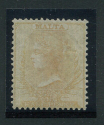 MALTA: Sc.#2 ** XF, NH, RARE GEM. Diena Cert. Scott #2, Value $0