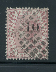 STRAITS SETTLEMENTS: Sc.#27A O VF, SCARCE! Scott #27A, Value $650