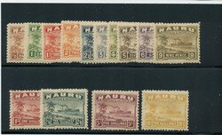 NARU: Sc.#17-30 * Set of 14, VF, HR, FRESH. Scott #17-30, Value $296