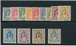 JORDAN: Sc.#145-157 * Set, VF, LH, CHOICE! Scott #145-157, Value $300