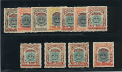 BRUNEI: Sc.#2-12 * Set, VF, OG, CHOICE! Scott #2-12, Value $660
