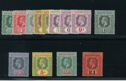 N. RHODESIA: Sc.#40-52 * Set, VF, OG, CHOICE! Scott #40-52, Value $315