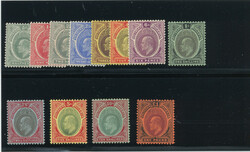 SOUTH NIGERIA: Sc.#45-56 * Set, VF, LH CHOICE! Scott #45-56, Value ...