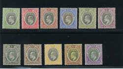 SOUTH NIGERIA: Sc.#10-20 * Set, VF, LH CHOICE! Scott #10-20, Value ...