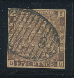 NEWFOUNDLAND: Sc.#5F "Oneglia" Forgery, XF, SCARCE! Scott #5F, Value ...