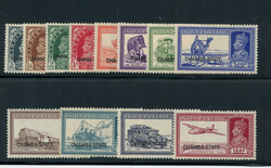 INDIA-CHAMBA: Sc.#70-81 * Set, LH, CHOICE! Scott #70-81, Value $190.00
