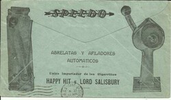 Uruguay Sc#416 Illustrated FOUNTAIN PEN ADV plus allover reverse ...