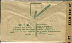 St.Pierre and Miquelon Sc3310,#309 23/6/44 - REGISTERED, AIRMAIL, ...