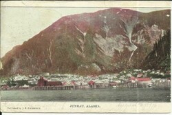 US ALASKA Postcard View "Juneau" Sc#300 AUG/6/1906