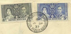 British Honduras SG#147-149 Coronation Issue complete set Belize ...