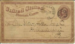 US postalcard Sc#UX3 Private Printed "STOVE ROD HEADERS" Pine Meadow ...