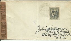 Spanish Guinea Sc#271(single frank) Santa Isabela 4/JUN/45 WWII ...