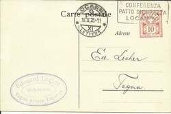 Switzerland League of Nations "Conference of Peace-Security"Slogan ...