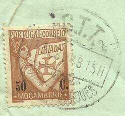 Mozambique Sc#259,#302,#303(x6)Lourenco Marques 23/8/48 Airmail to ...