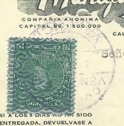 Venezuela Sc#295(x2)#293 Valencia 6/OCT/1936 Illustrated Advertising, ...