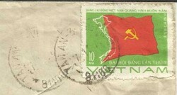 Vietnam Sc#842(single frank)illustrated envelope Tanan 7/1/77