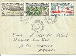 French Southern & Antarctic Territories Sc#69,#71,#75 ...