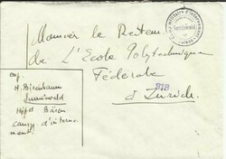 Prisoner of War Switzerland WWII INTERNMENT - Hotel Baren Sumiswald ...