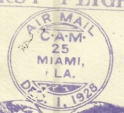 CANADA AAMC#2191 & USA CAM25 Dual First Flights Scarce Combo Miami ...