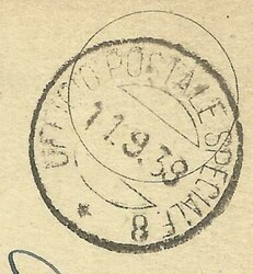 Italy Military Forces -SPAINISH CIVIL WAR- Ufficio Postale Speciale 8 ...