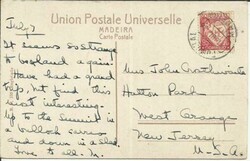 Portugal Sc#511(single frank-Scarce) Funchal, Madeira 11/JUL/34 ...