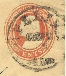 Alabama - Opelika (Lee Co) 3c Wash NESBITT(see reverse) postal ...