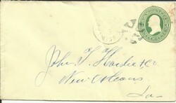Mississippi Lauderdale (Lauderdale Co)Fancy Cancel-cut cork, Scarce, ...