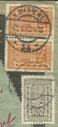 Austria Sc#150(x2)#268 Vienna 7/V/23 Illustrated Envelope, opened ...