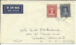 Newfoundland SG#278,#281-cat,25pounds- MAY/10/1947, St John''s - ...
