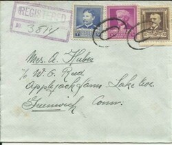 US FAMOUS AMERICANS Sc#877,#876,#868 New Canaan,Conn APR/22/1940 ...