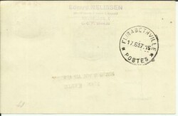 Belgian Congo FIRST FLIGHT Mu#57 Kabalo 17/6/37 to Elizabethville, ...