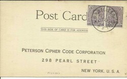 Belgium Sc#113(pair-PERFINS C.G.I.-left one reversed- Brussels ...