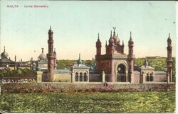 Malta SG#49(single frank) Valletta 12/OC/11 postcard view "Iurhs ...