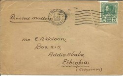 Thailand Sc#208(single frank) printed matter Bangkok 12/JLY/1933 to ...