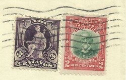 Cuba Sc#229,#240 Havana JUL/22/1911 commercial c/c to France
