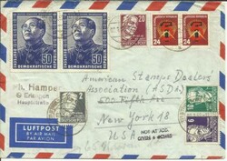 Germany DDR Sc#84(x2)#89(x2)Russian Zone#10N29(x3)#10N36,#10N32 ...