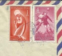 Fernando Poo Sc#184 mixed issue Spanish Guinea Sc#C18(SOCCER-Footbal) ...