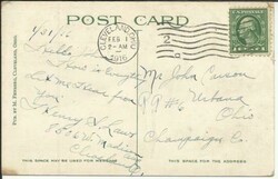 US CLEVELAND OHIO postcard view "General View of Public Square" ...