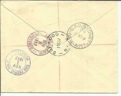 Australia SG#193-195(complete set) FIRST DAY, Burwood N.S.W. 1/OC/37, ...
