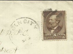 US OGDEN CITY(Weber County)UTAH Sc#205(single frank) 1886 ...