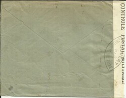 Cameroun Sc#283(x2)#287 YAOUNDE 14/SEP/42, WWII Censor to Ebolowa