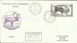 French Southern and Antarctic Territories Sc#130 FIRST DAY ...