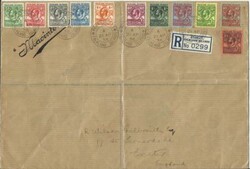 Falkland Islands SG#116-126(complete set) PORT STANLEY 21/AP/36 ...
