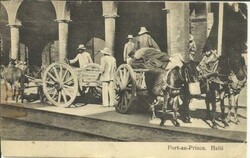 Haiti Sc#126(single frank) PORT-A-PRINCE 4/FEV/14 postcard view ...