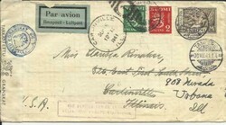 Finland TRANS-ATLANTIC CLIPPER Sc#164,#173,#179 TAMPERE ...