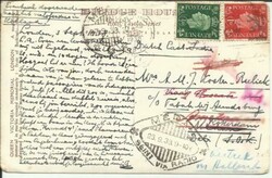 Great Britain SG#462,#463 London 5/SP/1938 Real Photo Postcard to ...