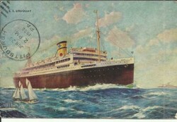 Barbados SG#249a(perf 14) ST PHILIP JU/9/39 "Ship''s Postcard S.S ...