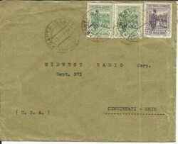 Spanish Guinea Sc#237(pair)#225 SANTA ISABEL FERNANDO-POO 17/FRB/1934 ...