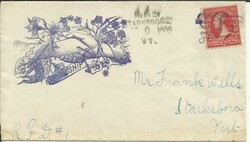 US R.F.D.-STARKSBORO(Addison County)VERMONT DEC/9/1902 ILLUSTRATED ...